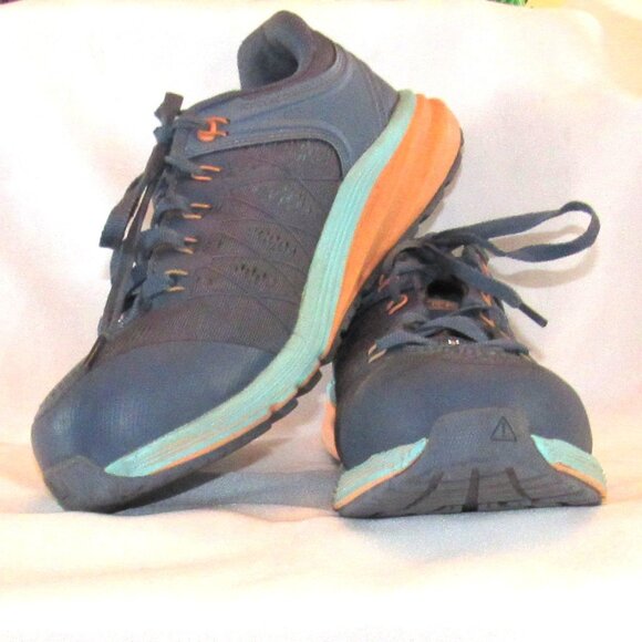 Keen Women's Vista Energy Comp Toe Sneakers Size 8.5 Moonlight Blue/Cantaloupe - Picture 1 of 13
